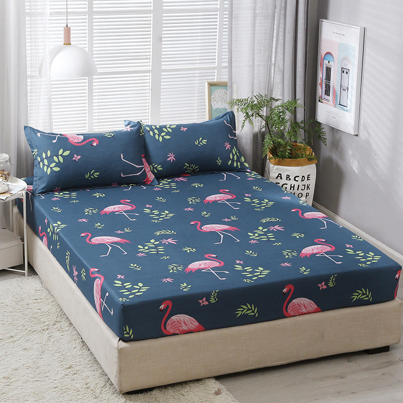 Printed cotton Bed cover