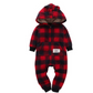 Long-sleeved fleece baby clothes romper