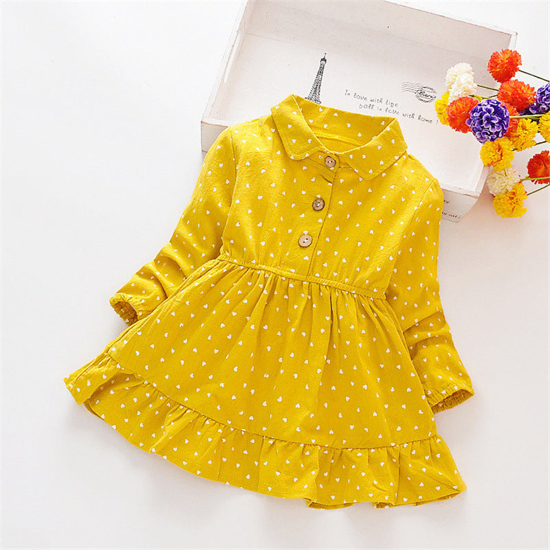 Girls Dress New Spring Dress Little Girl Princess Dress Children Skirt