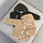 Plush baby coat