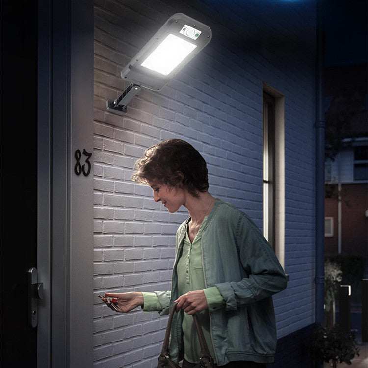 Solar Water-proof Human Body Induction Lighting Street Light