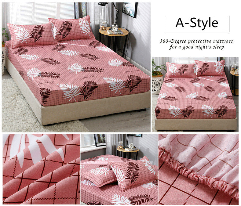 Printed cotton Bed cover