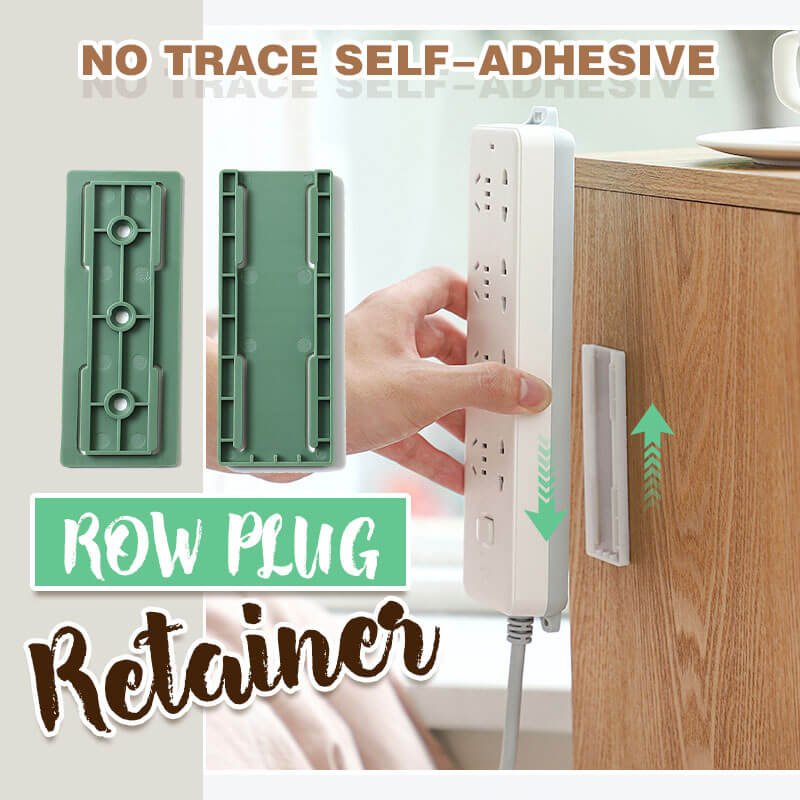 Self-adhesive Wall Hook Socket Storage Holder Socket Organizer Fixer Powerful Traceless Wall-mounted Cable Seamless Strip Hold